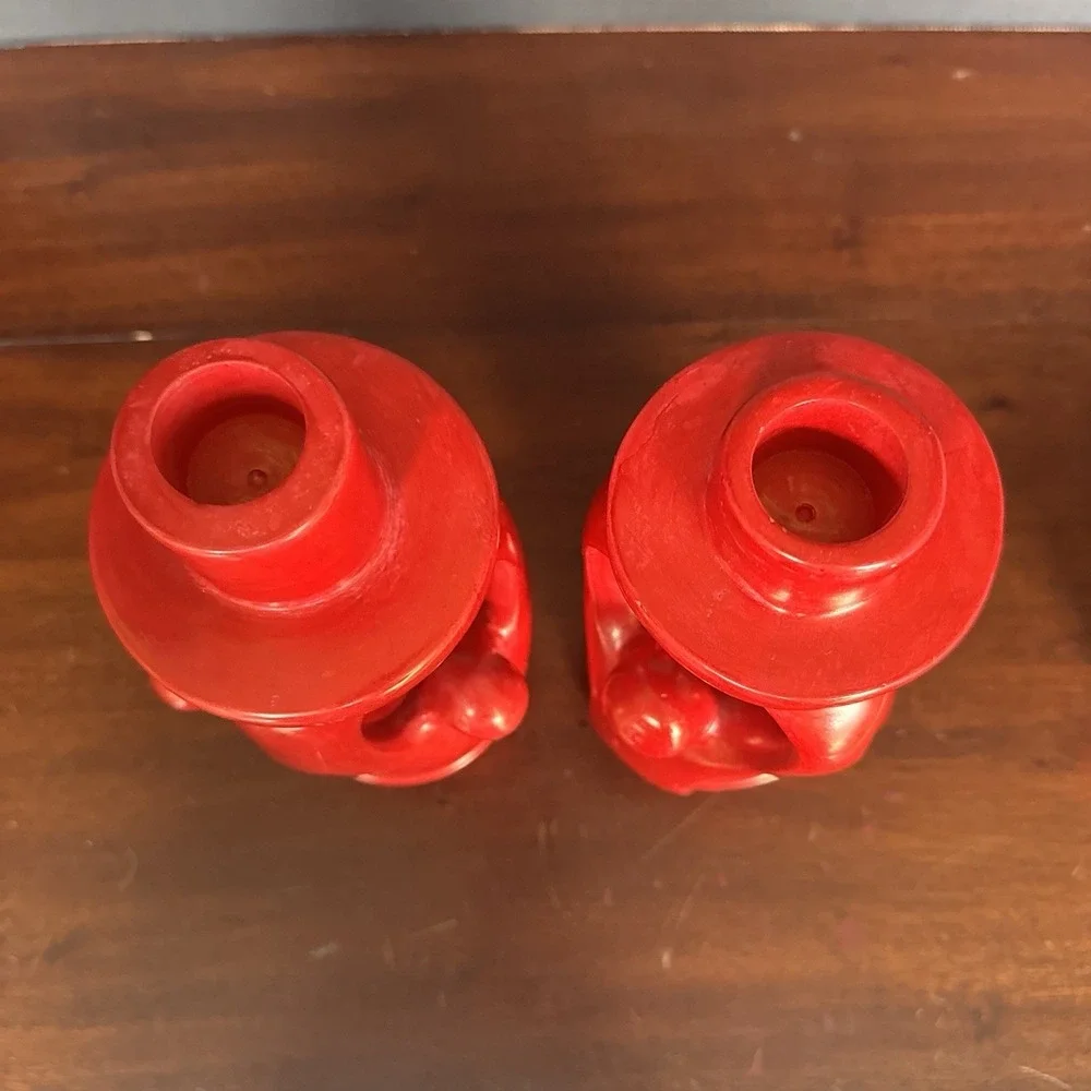 Red Set Of Two 8.5